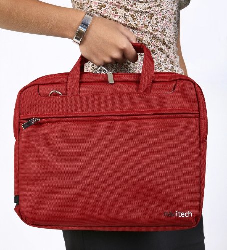 Navitech Premium Laptop Backpack - Waterproof 15.6 Inch Computer Bag with USB Charging Port for Men & Women - Perfect for Business Travel, College & Daily Commute