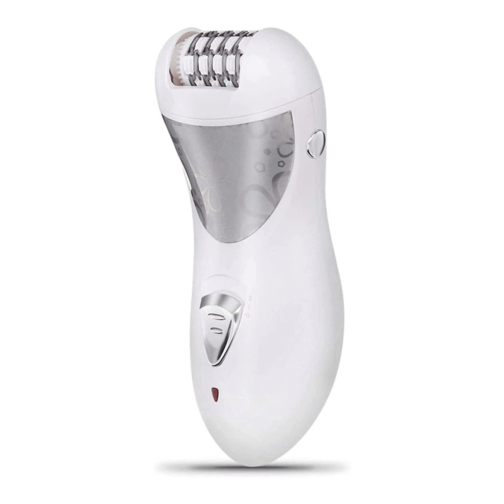3-in-1 Rechargeable Epilator for Women - Electric Hair Removal Device with Foot File for Legs, Underarms & Bikini Area | Smooth Skin Solution for Home & Travel Use