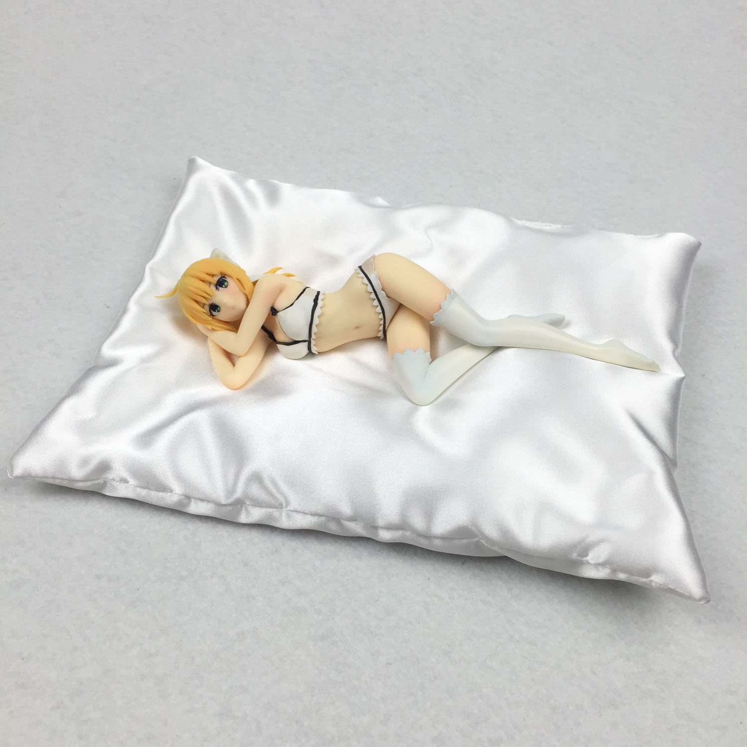 Fate/Stay Night Saber Lily Lingerie Style 1/8 Scale PVC Anime Figure - Perfect for Anime Collectors, Display, and Cosplay Inspiration