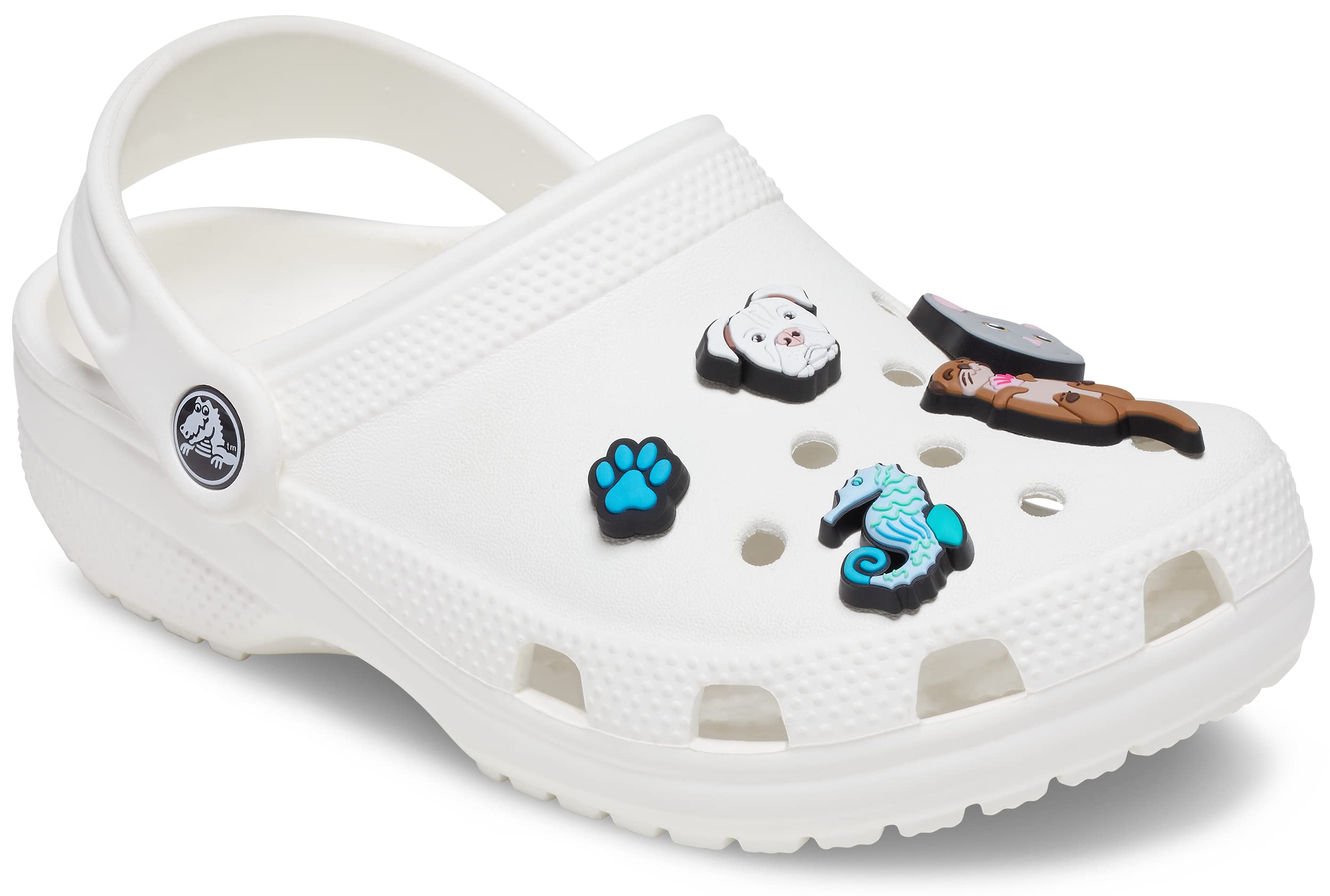 Crocs 5-Pack Animal Shoe Charms | Jibbitz Shoe Accessories for Crocs Clogs | Fun Animal-Themed Decorations for Kids & Adults | Perfect for Customizing Crocs Shoes at School, Beach or Playtime