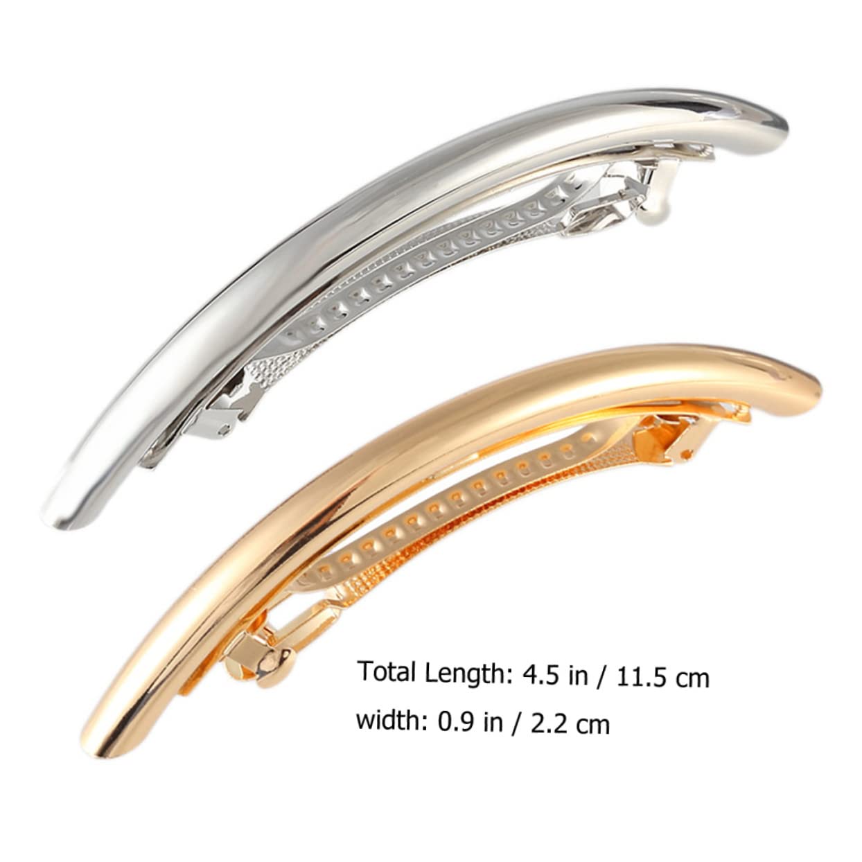 Beaupretty 8-Piece Metal Hairpins Set - Elegant Elbow Hair Sticks & Barrettes for Women - Secure Hair Clips for Thick Hair - Simple Alloy Hair Accessories (Perfect for Updos, Bun Hairstyles & Everyday Wear)