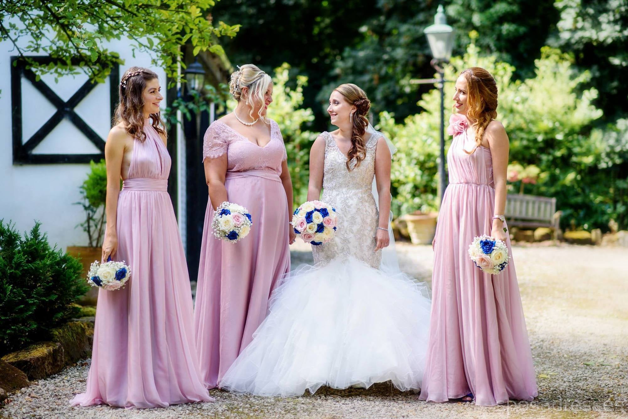 Custom Lilac Chiffon Mismatched Long Bridesmaid Dresses - Elegant & Affordable (WG243) | Perfect for Weddings, Formal Events & Special Occasions