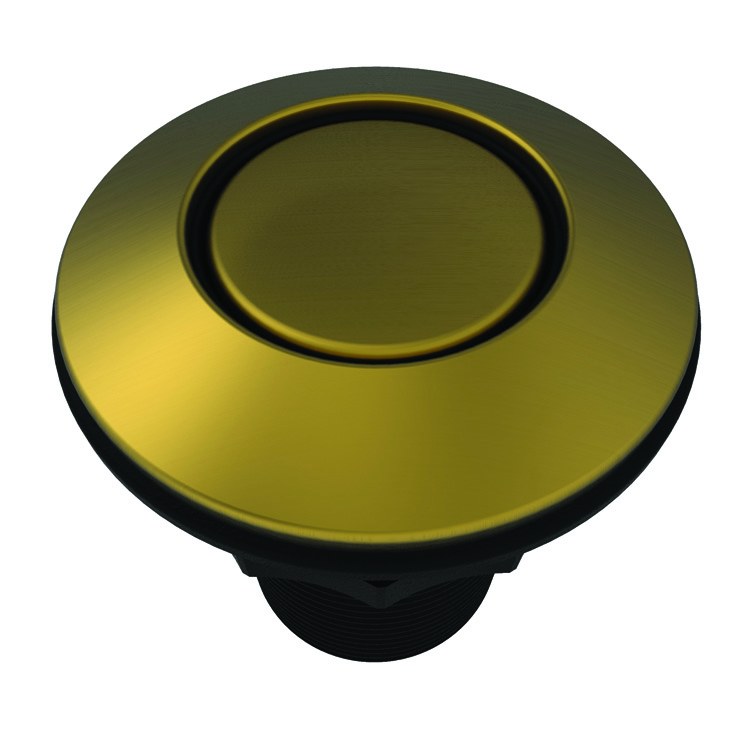 Air Activation Switch Brasstech Disposer 1-4/5 Inch Antique Brass - Perfect for Kitchen Sink Waste Disposal & Modern Plumbing Systems