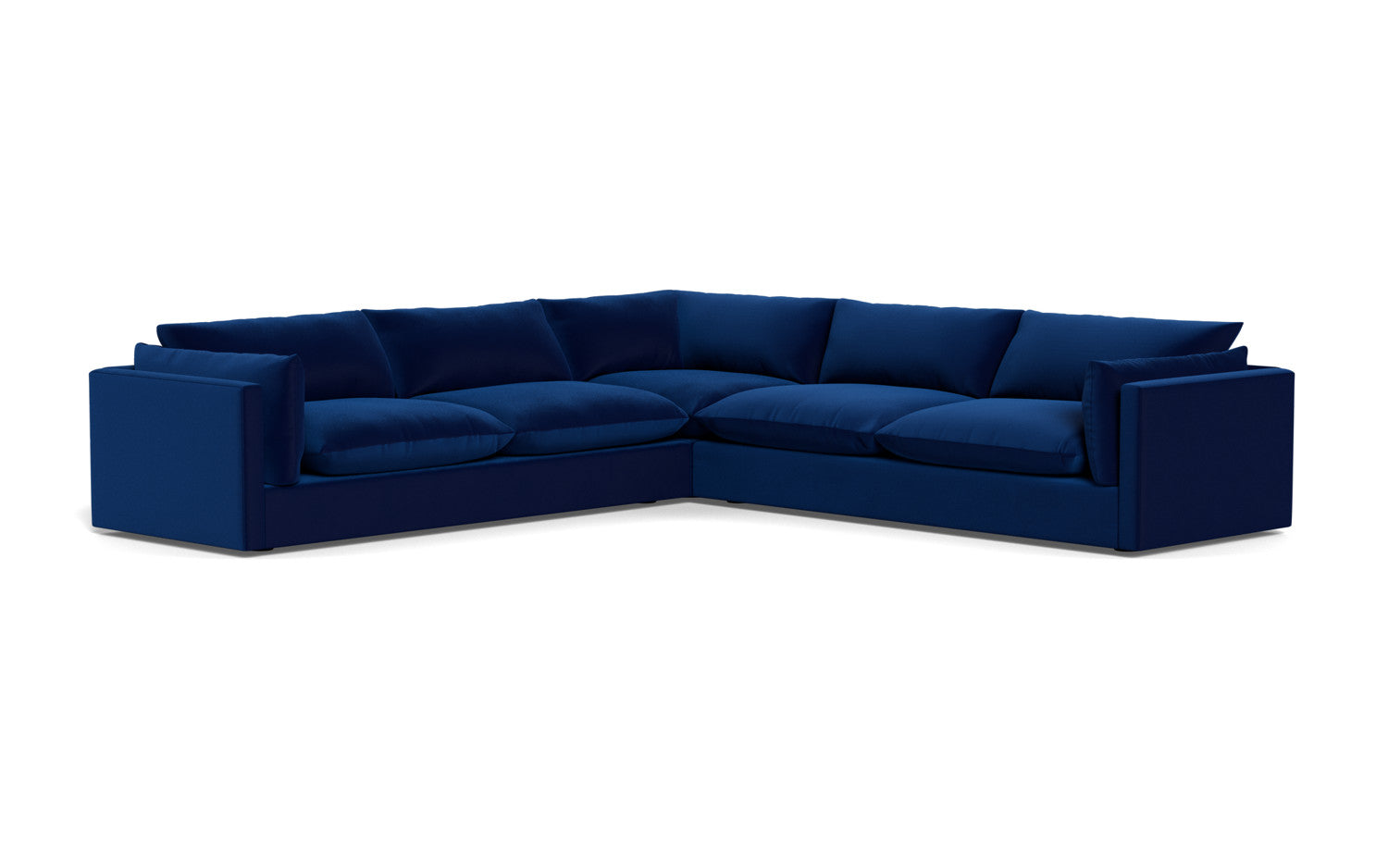 SoCo 124 Corner Sectional Sofa - Modern L-Shaped Couch with Storage & Recliner for Living Room, Family Room, or Home Theater - Comfortable Fabric Upholstery & Sturdy Frame