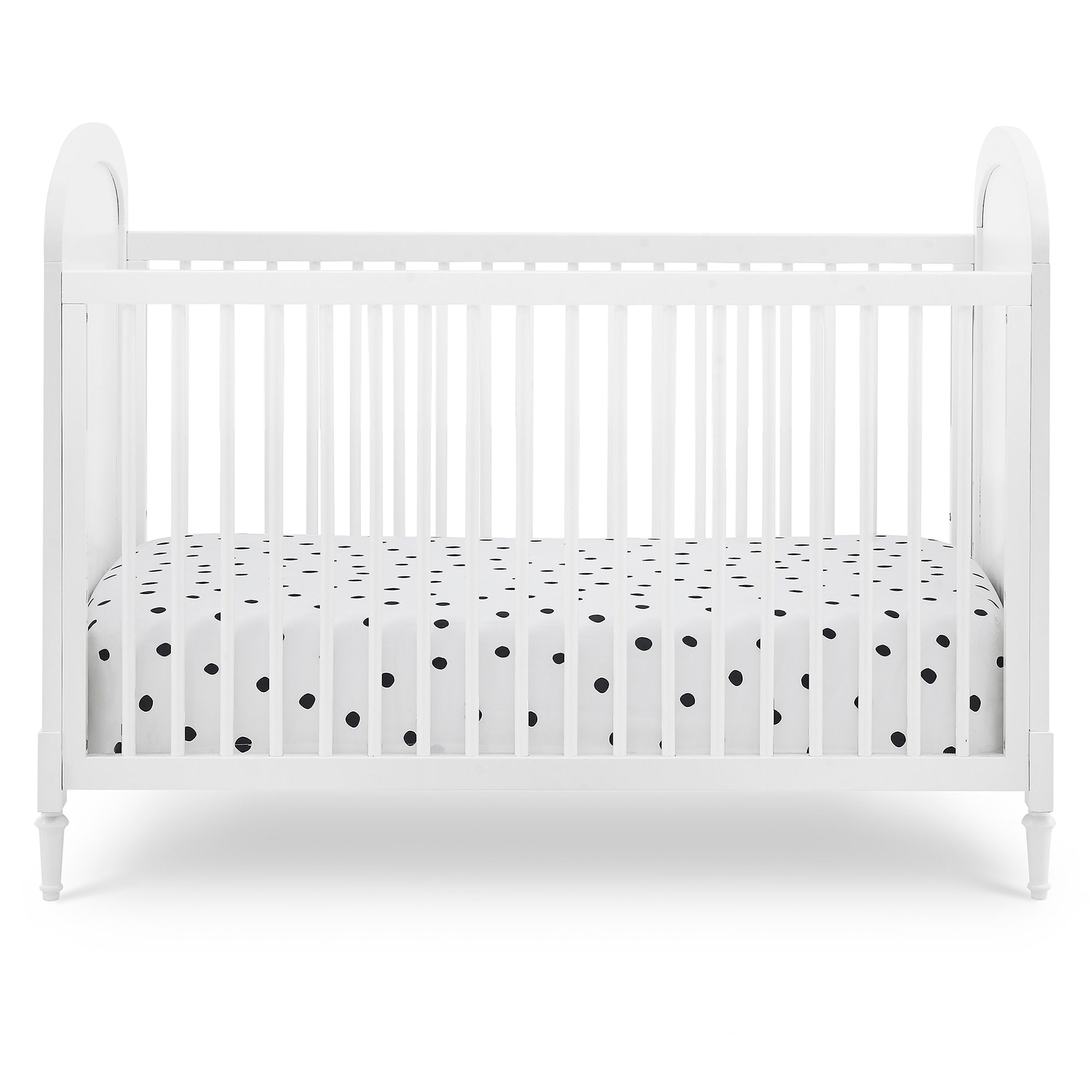 Madeline 4-in-1 Convertible Baby Crib - Toddler Bed & Daybed Conversion - Nursery Furniture for Boys & Girls - Perfect for Newborns to Teens Bedroom Decor