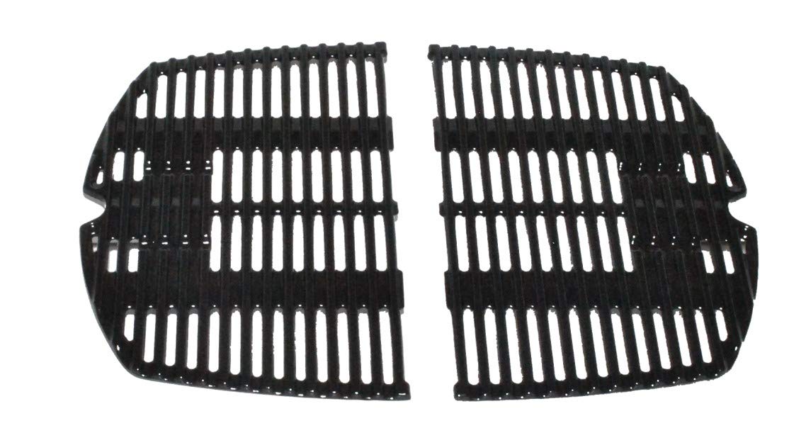 Premium Weber Porcelain-Enameled Cast Iron Cooking Grate for Grills - Durable & Even Heat Distribution - Perfect for Backyard BBQs, Camping & Outdoor Cooking