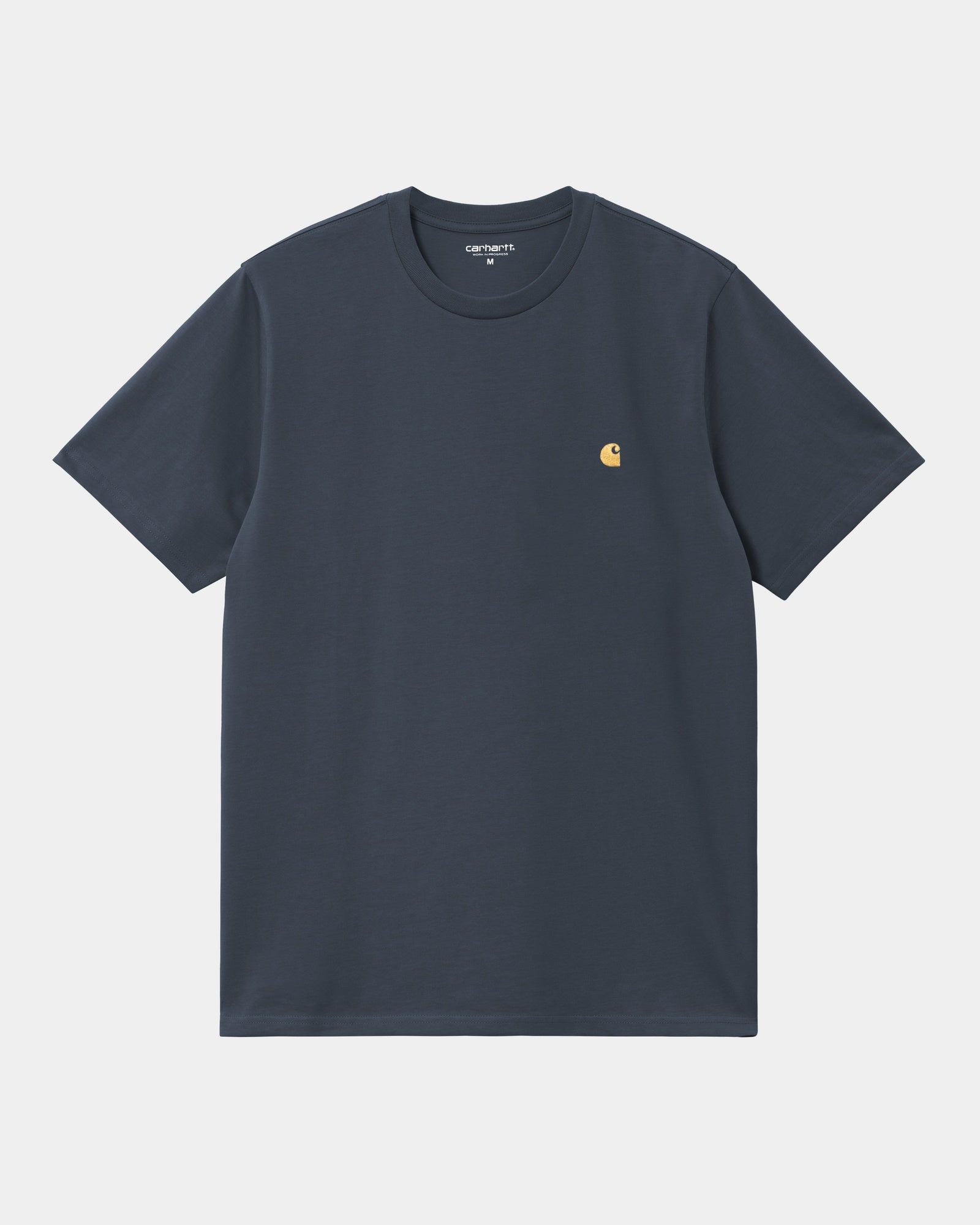 Chase T-Shirt for Men & Women | Soft Cotton Dusky Blue Tee - Casual Wear, Street Style, Everyday Comfort