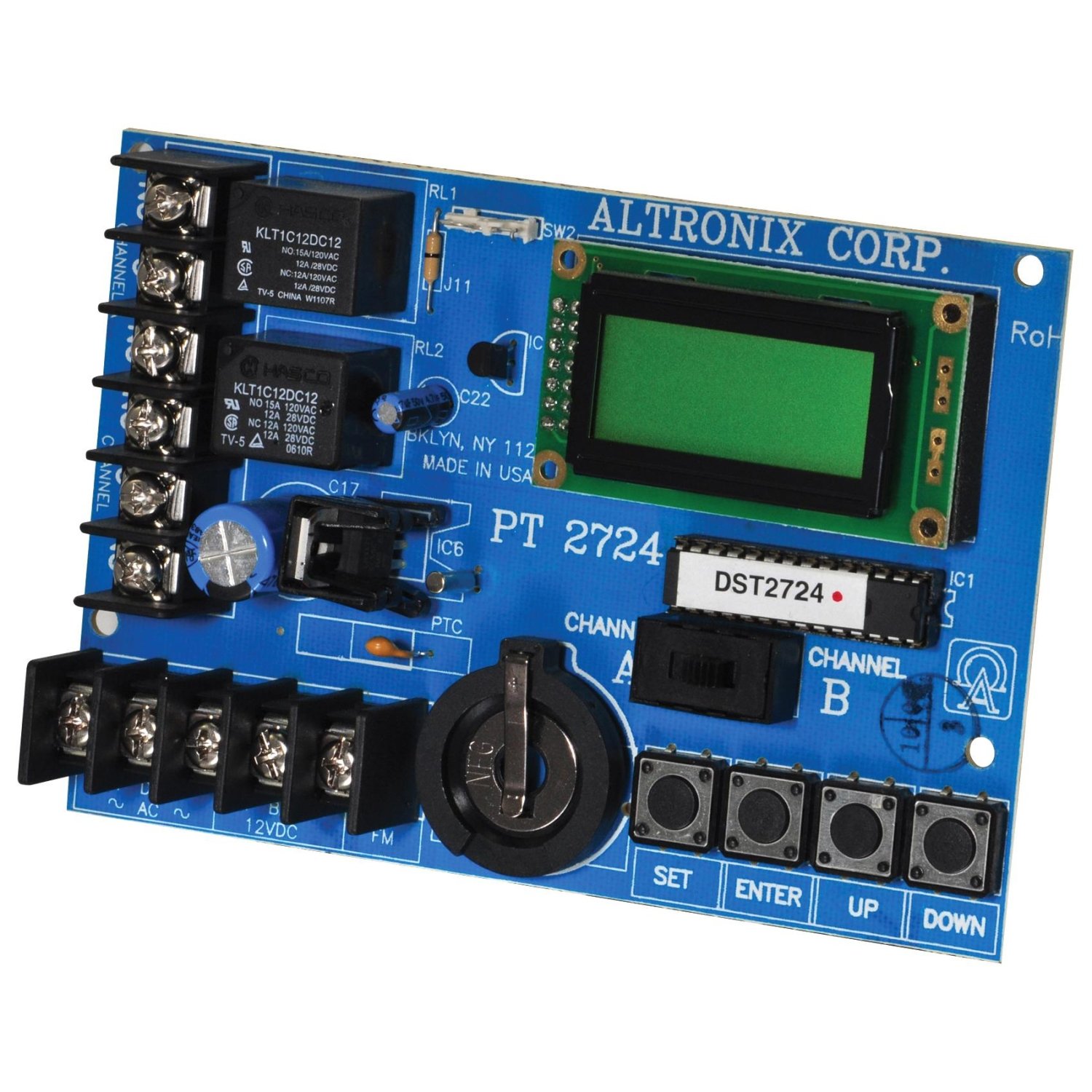 2-Channel 365-Day/24-Hour Digital Timer for Annual Events - Perfect for Holiday Lights, Christmas Decorations & Home Automation