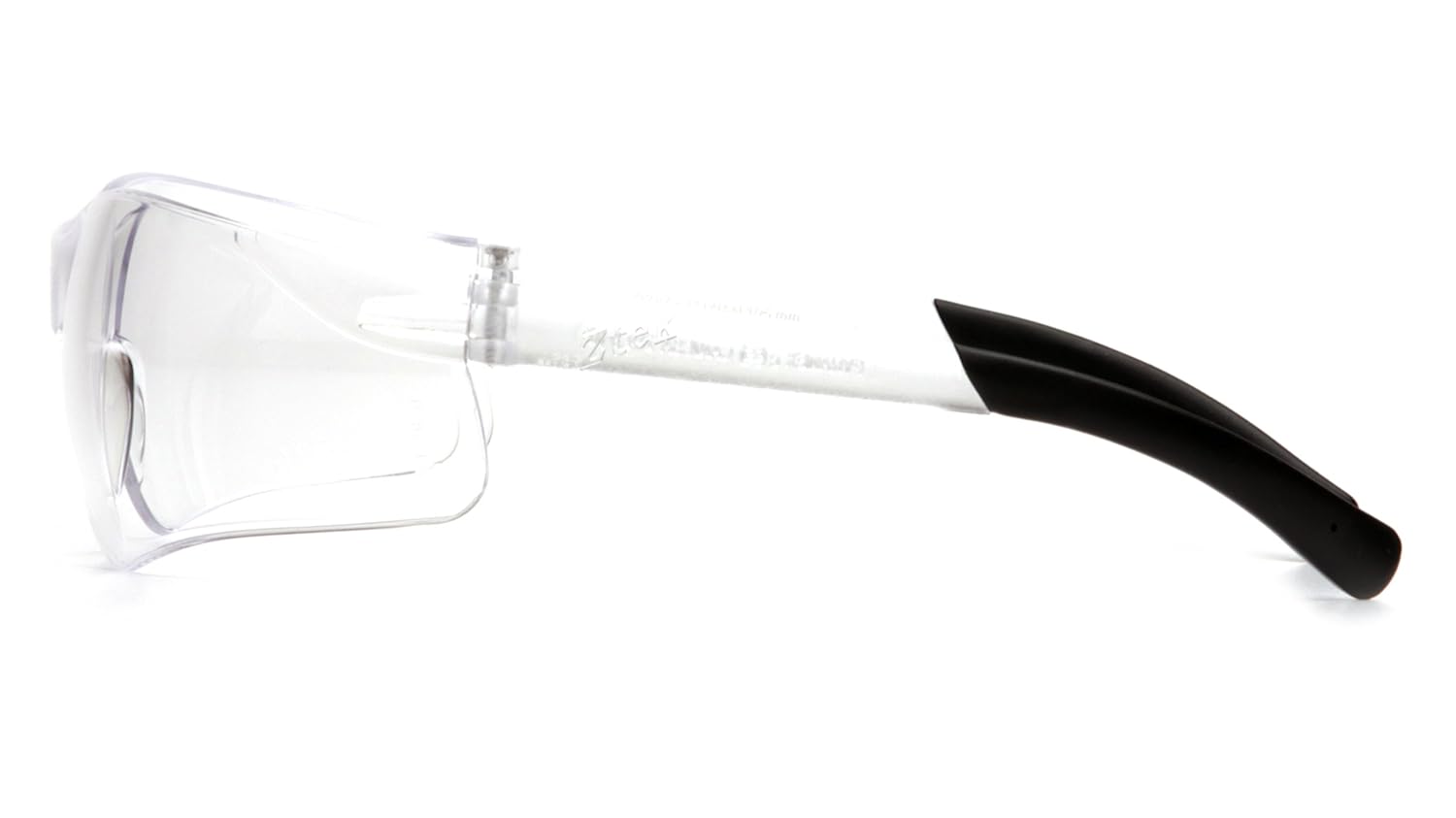 Pyramex Ztek Safety Glasses with Clear Anti-Fog Lens - ANSI Certified Protective Eyewear for Construction, Woodworking & DIY Projects