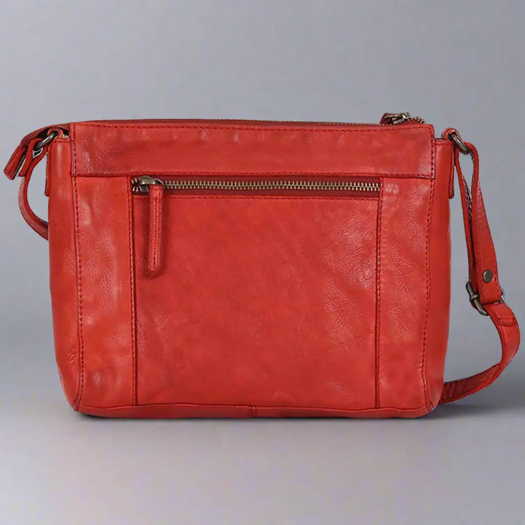 MET Crossbody Organizer Leather Bag for Women - Slim RFID Blocking Wallet Purse with Multiple Card Slots - Perfect for Travel, Shopping & Everyday Use