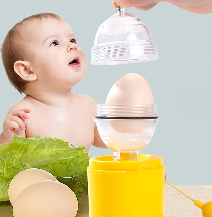 **Golden Egg Maker - Hand-Powered Silicone Egg Scrambler & Shaker for Perfect Omelets, Baking & Cooking | Easy-to-Use Kitchen Gadget (6.3 x 2.76 in) | Ideal for Breakfast, Camping & Meal Prep**