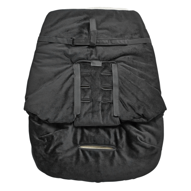 JJ Cole Original Bundle Me Infant Car Seat Cover - Soft & Warm Baby Blanket for Winter - Perfect for Strollers, Car Seats & Outdoor Adventures