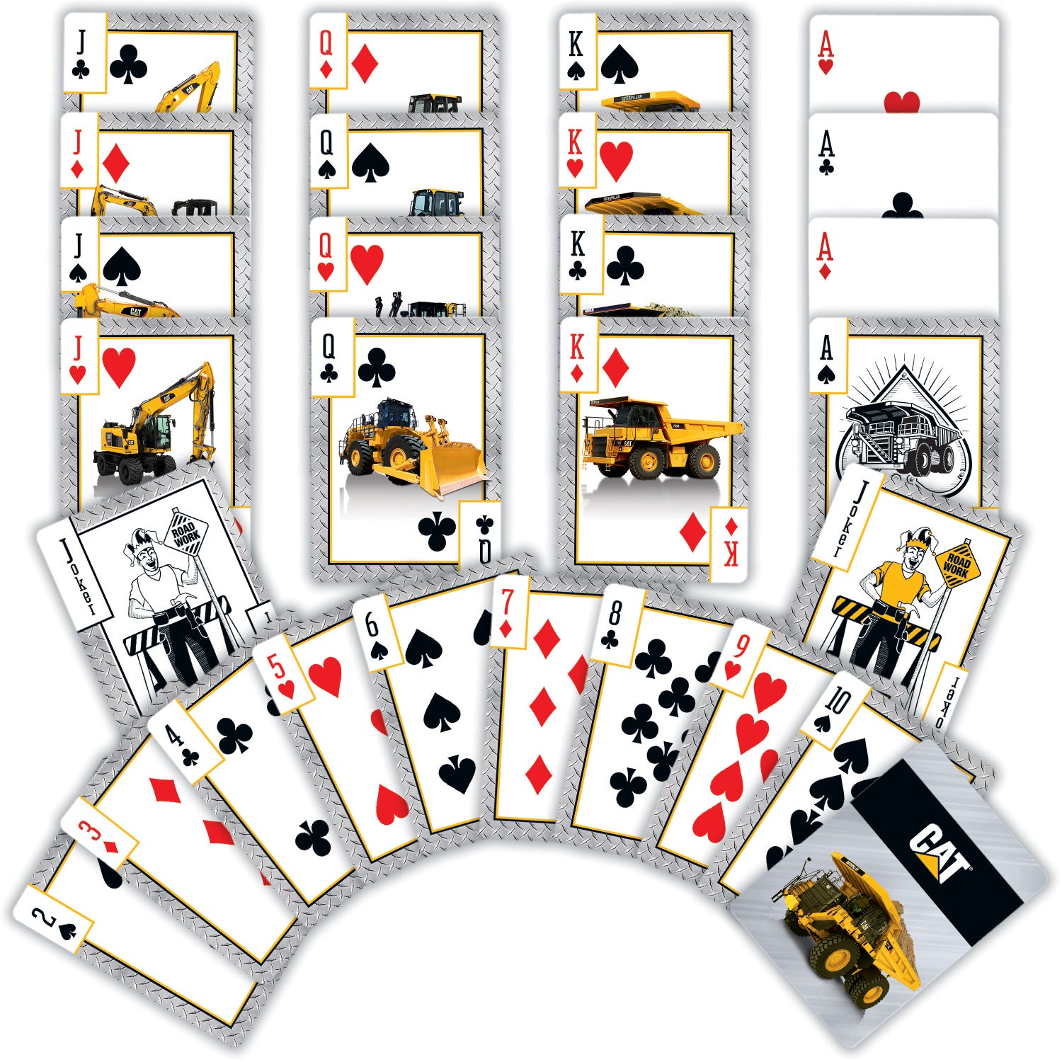 Premium Playing Cards - 52 Deck Poker Size with Jokers - Ideal for Poker, Blackjack, Solitaire & Magic Tricks - Perfect for Game Nights, Casino Parties & Family Gatherings