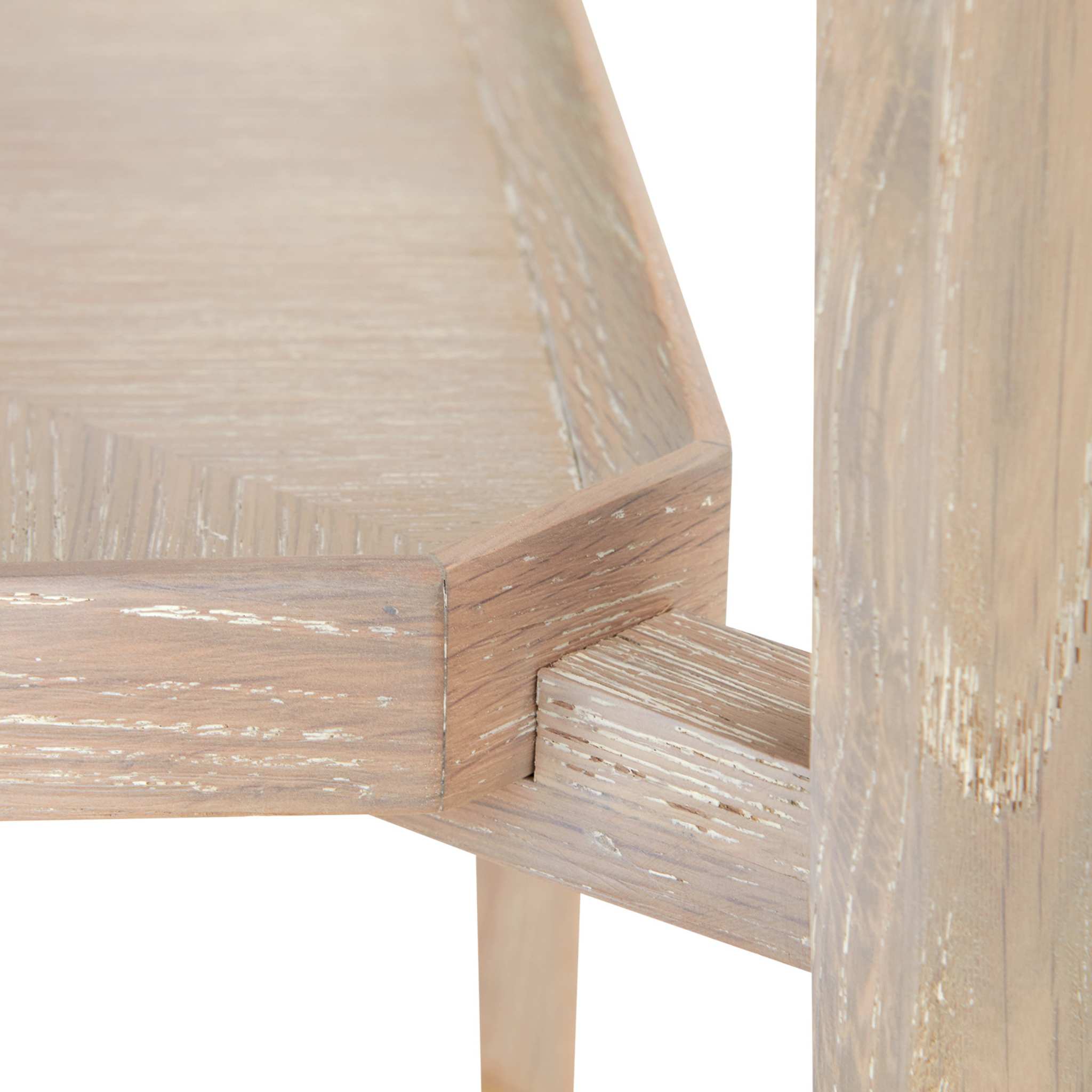 Bertram Square Side Table - Modern Sand Finish Accent Table for Living Room, Bedroom, or Office - Small End Table with Sturdy Metal Frame & Wooden Top - Perfect for Coffee, Books, and Decor