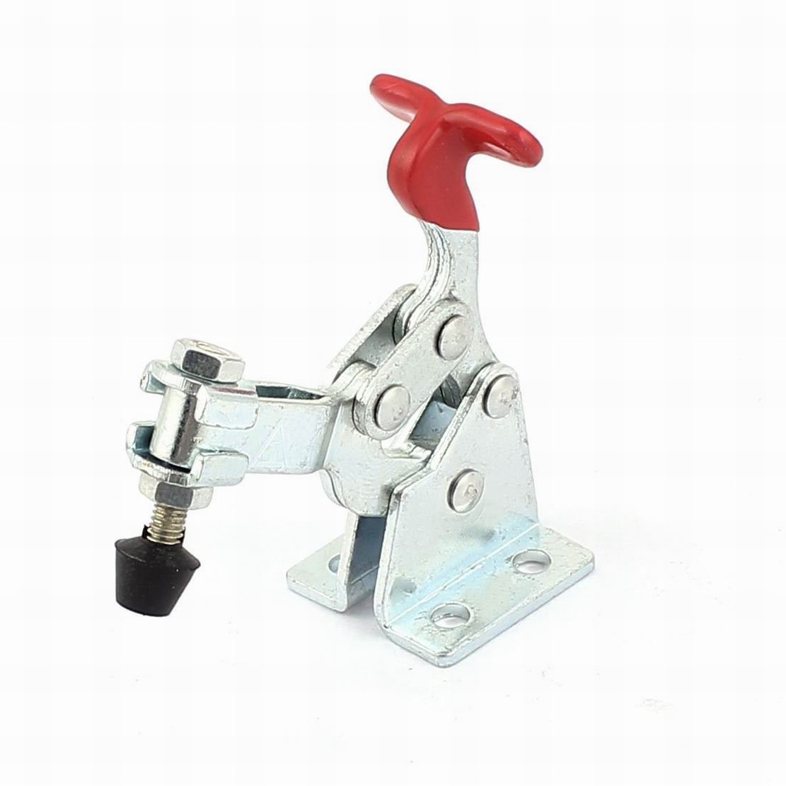 Uptell 13005 Heavy Duty 68Kg Vertical Toggle Clamp with Plastic Handle - Perfect for Woodworking, Metalworking & DIY Projects