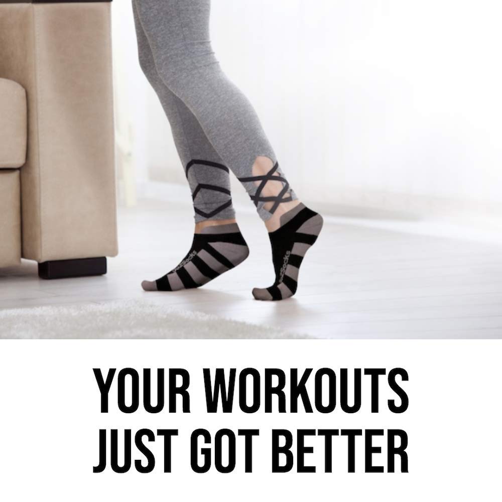 Go2 Running Socks for Men & Women - Breathable Low Cut Athletic Socks for Jogging, Gym & Sports - Lightweight Performance Ankle Socks for Workouts & Daily Wear