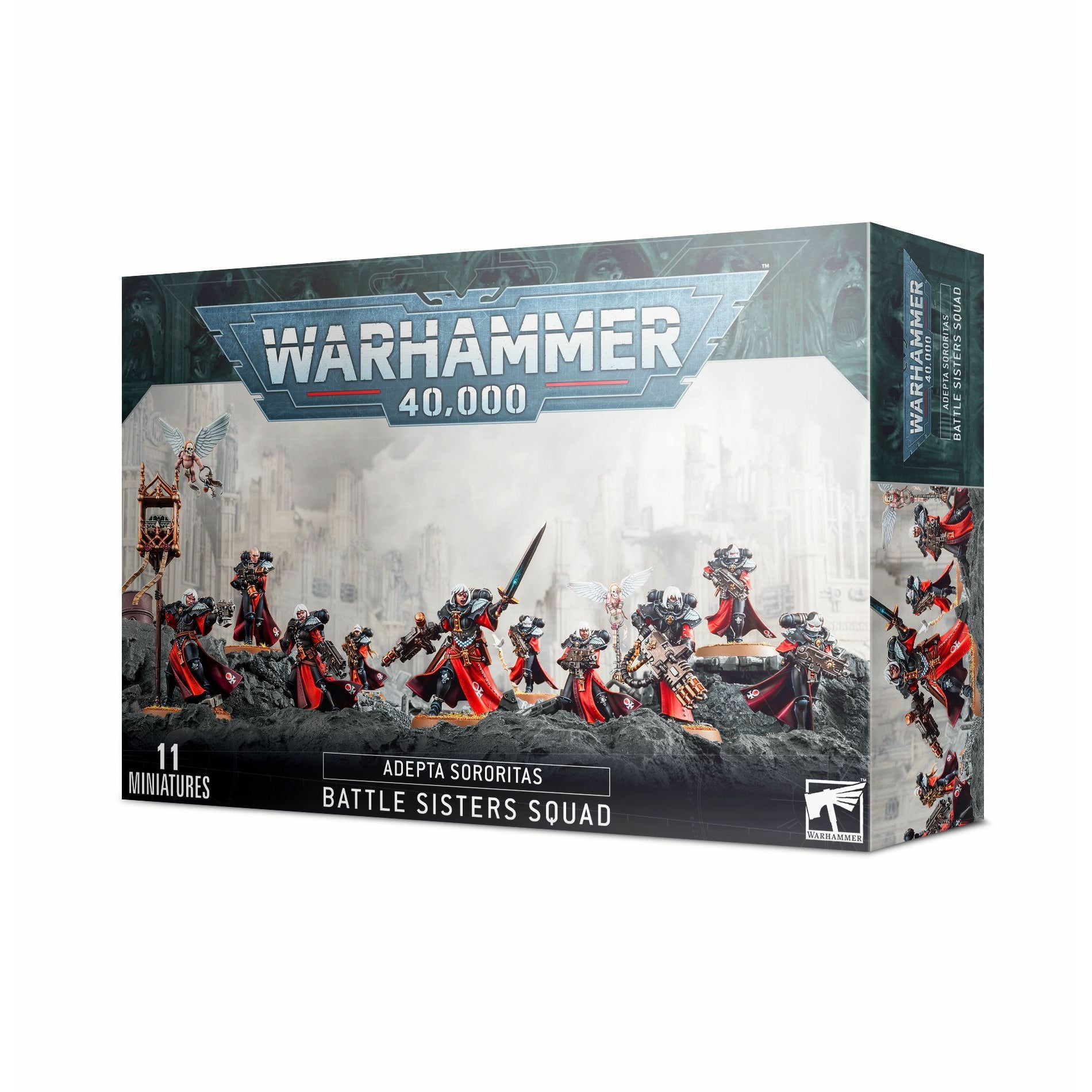 Adepta Sororitas Battle Sisters Squad - Warhammer 40K Miniatures for Tabletop Gaming & Collecting - Perfect for Wargaming Battles and Display