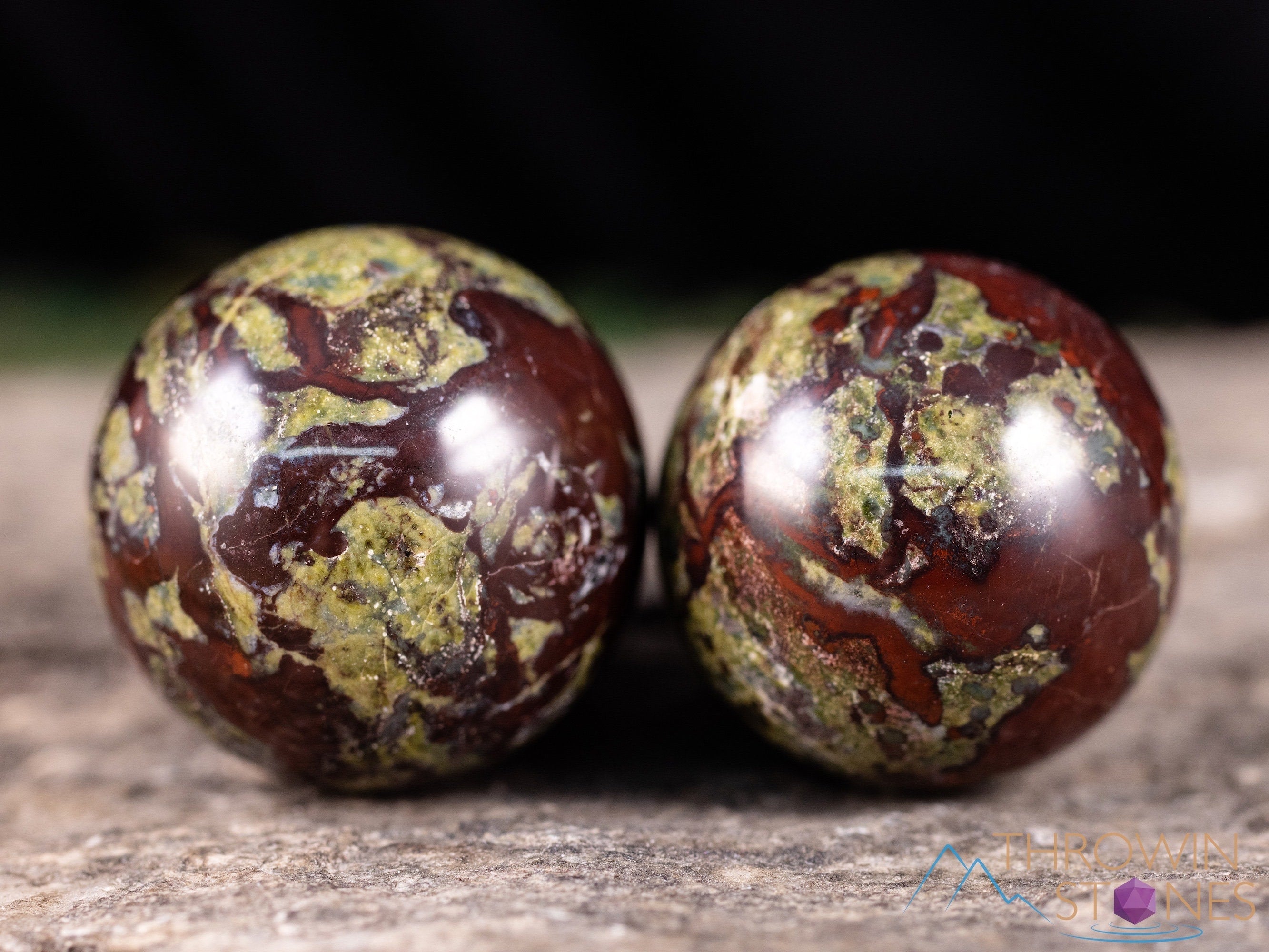 DRAGONS BLOOD JASPER Crystal Sphere Ball - Natural Healing Stone for Meditation, Feng Shui Decor, Unique Housewarming Gift (E2114) | Perfect for Home Office, Yoga Space & Spiritual Altar