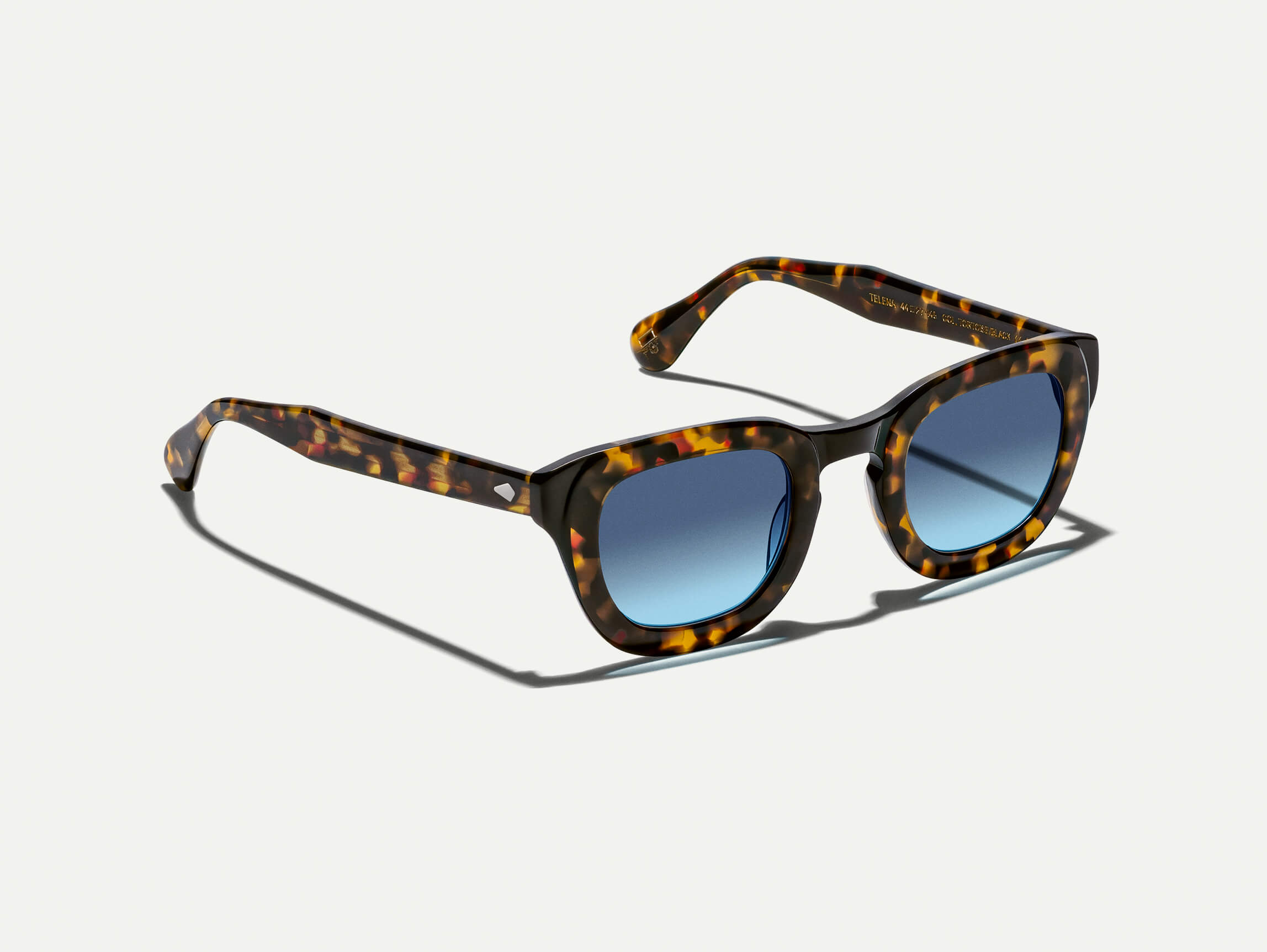 TELENA Tortoise & Black Sunglasses with Custom Made Tints™ - Stylish UV Protection for Outdoor Activities, Driving, and Beach Vacations