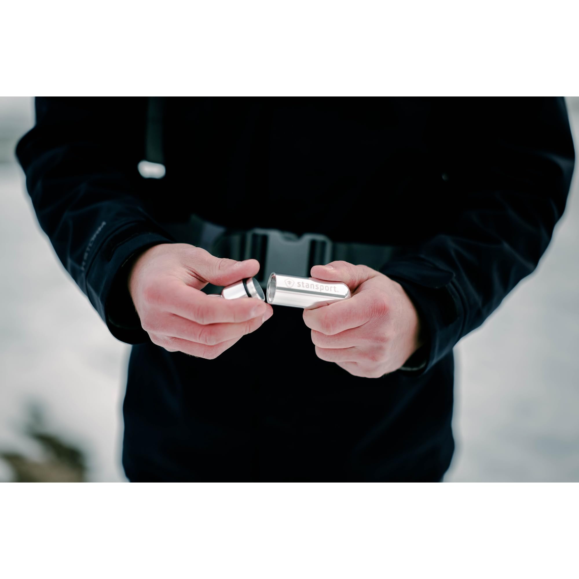 Stansport Aluminum Storage Cylinder - Lightweight & Durable for Camping, Hiking & Outdoor Gear Organization