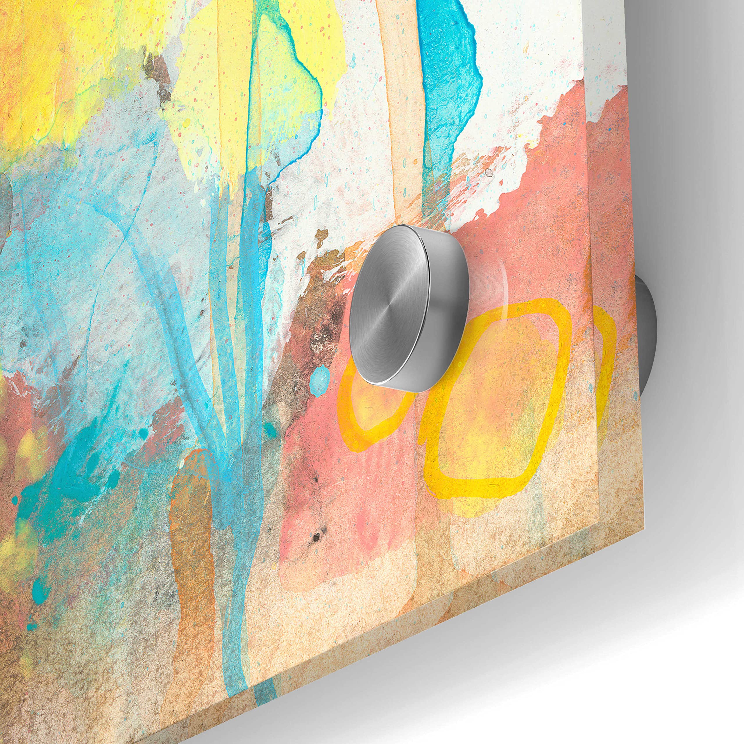 Epic Art 'Alive' by Corina Capri - 24x36 Inch Modern Acrylic Glass Wall Decor - Vibrant Abstract Painting for Living Room, Bedroom & Office Decor