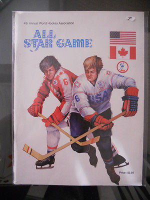 Vintage 1975 All-Star Hockey Game Program - Collectible NHL Memorabilia for Fans & Sports Enthusiasts - Perfect for Framing, Display, and Hockey Memorabilia Collections