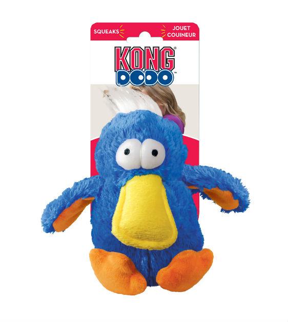 Kong DODO Birds Dog Toy - Durable Chew Toy for Small & Medium Dogs - Interactive Fetch & Tug-of-War Play - Perfect for Indoor & Outdoor Fun