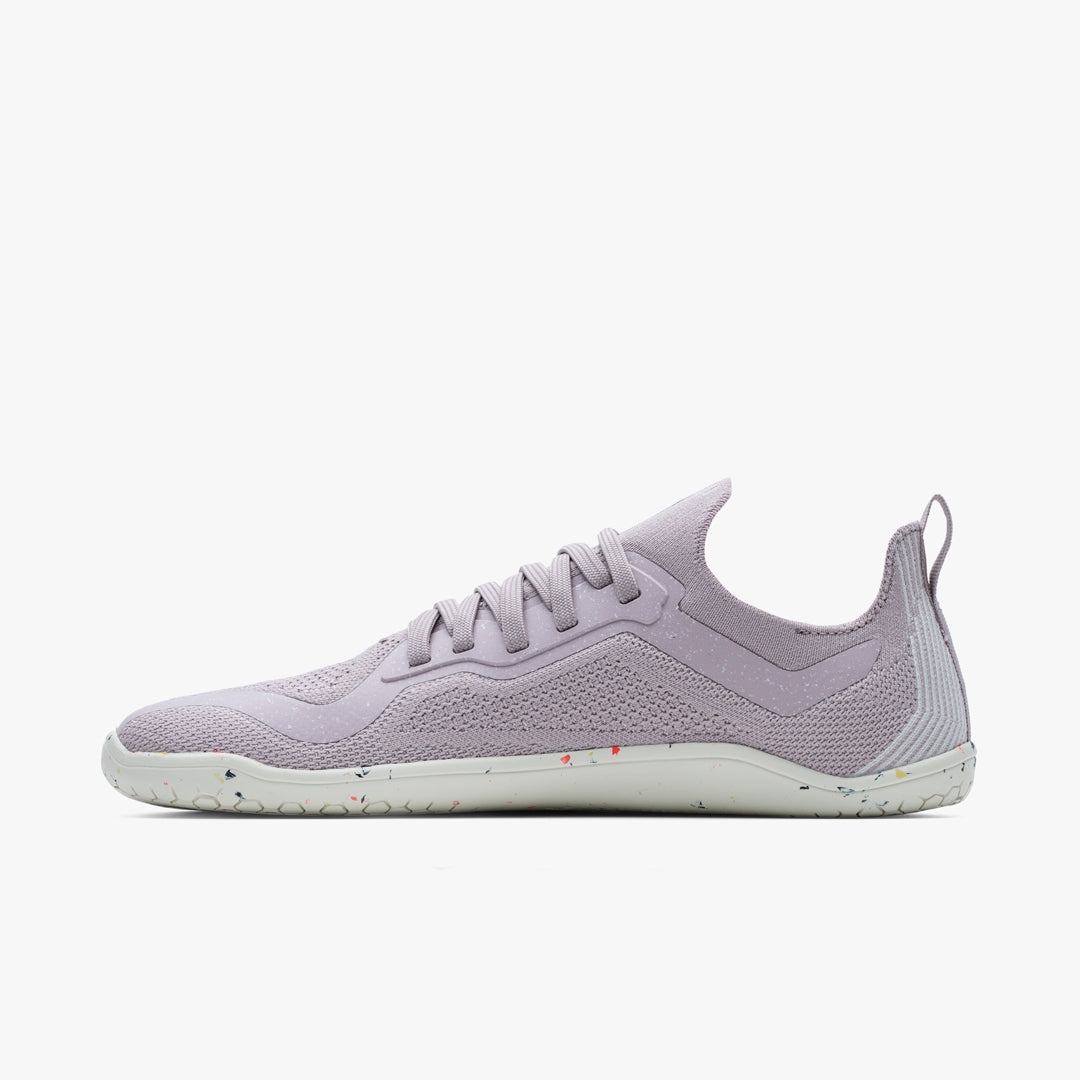 Vivobarefoot Women's Primus Lite Knit Barefoot Shoes - Violet Ice | Lightweight & Flexible for Running, Yoga & Everyday Wear