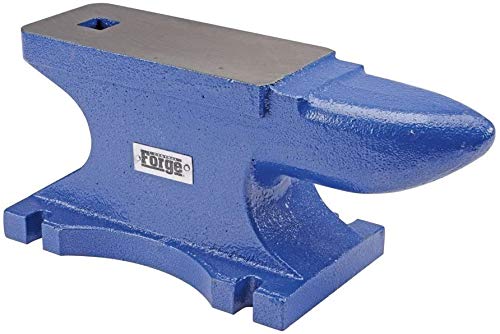 COLIBROX 55 Lb Heavy Duty Cast Iron Anvil for Blacksmithing, Metalworking & DIY Projects - Perfect for Forging, Shaping Metal & Professional Workshops