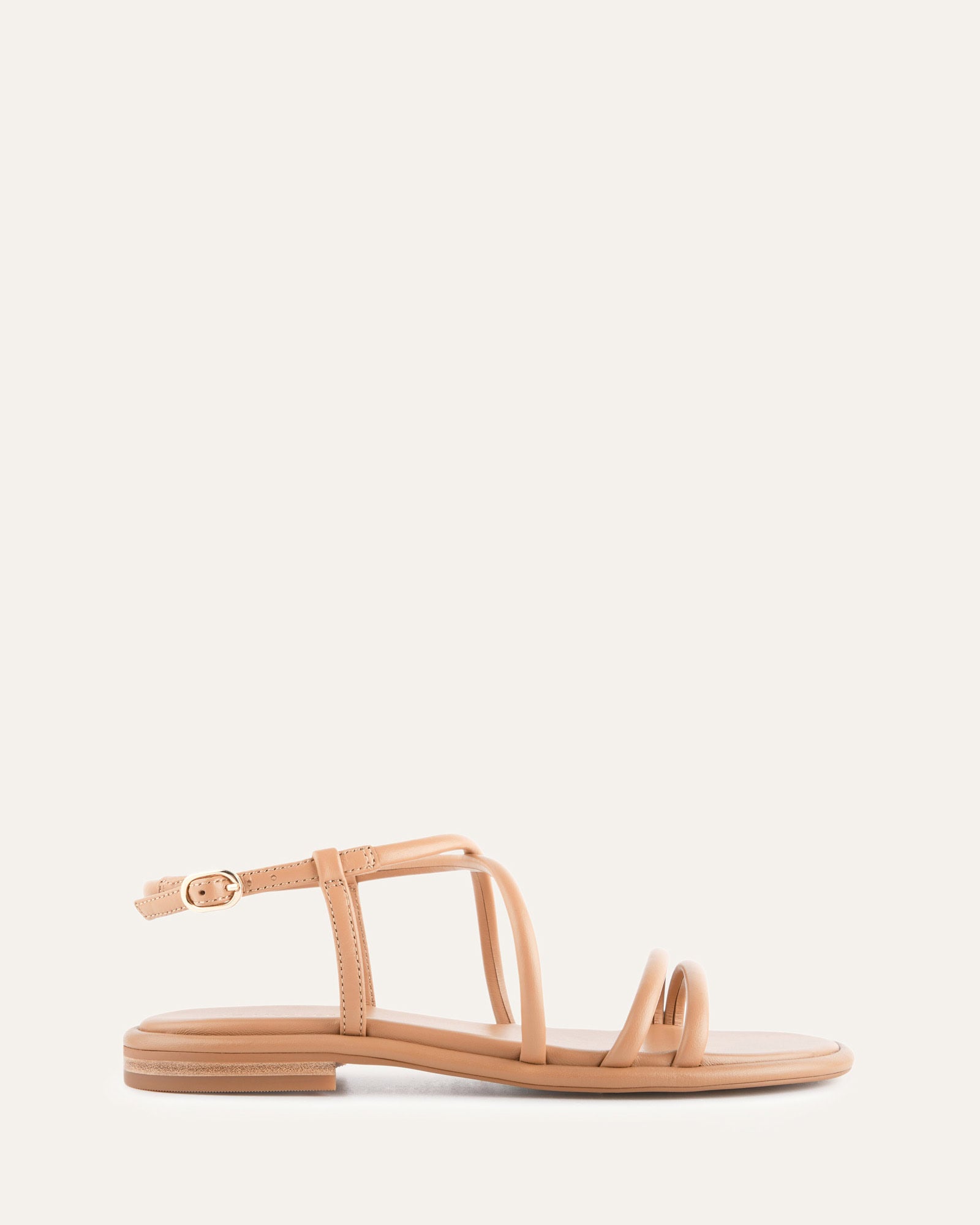 **Catalina Flat Sandals - Women's Leather Comfort Sandals in Toffee Brown | Perfect for Beach, Vacation & Summer Outfits**
