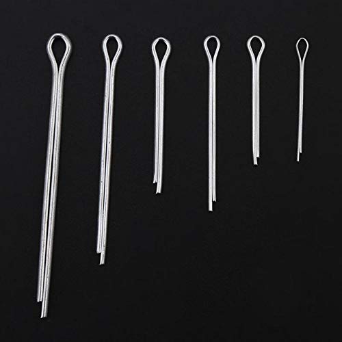 Ochoos 555-Piece Split Cotter Pins Kit - Mechanical Hitch Hair Tractor Fastener Clips Assortment with Storage Case | Ideal for Automotive, Machinery, and DIY Projects