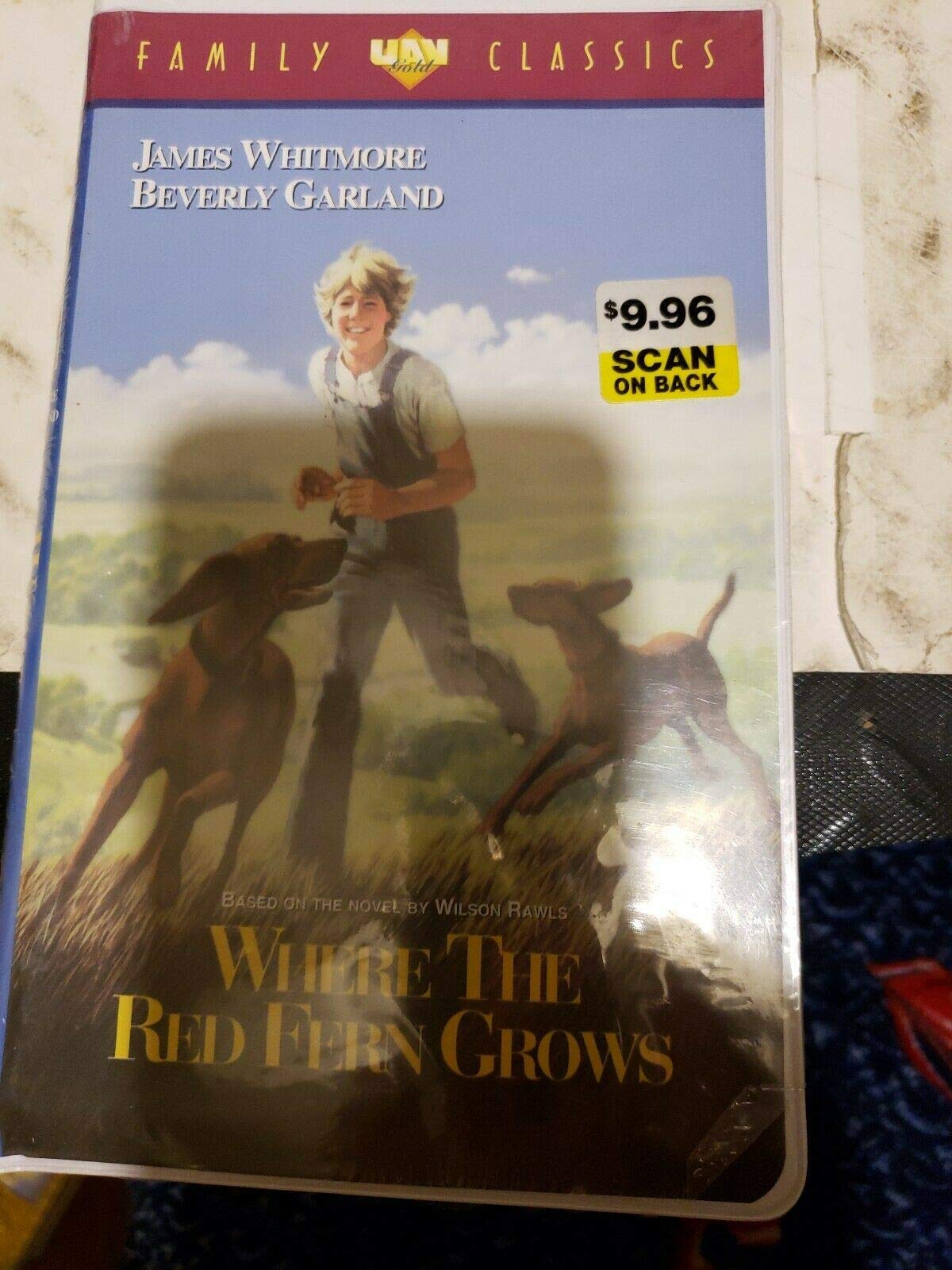 Where the Red Fern Grows VHS - Classic Family Adventure Movie - Perfect for Movie Nights & Nostalgic Collectors