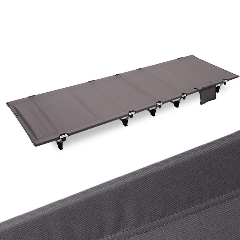 Portable Folding Camping Cot - Heavy Duty 330LB Capacity, Compact & Lightweight for Outdoor Adventures, Picnics, Hiking & Backpacking | Perfect for Camping, Beach Trips & Emergency Preparedness