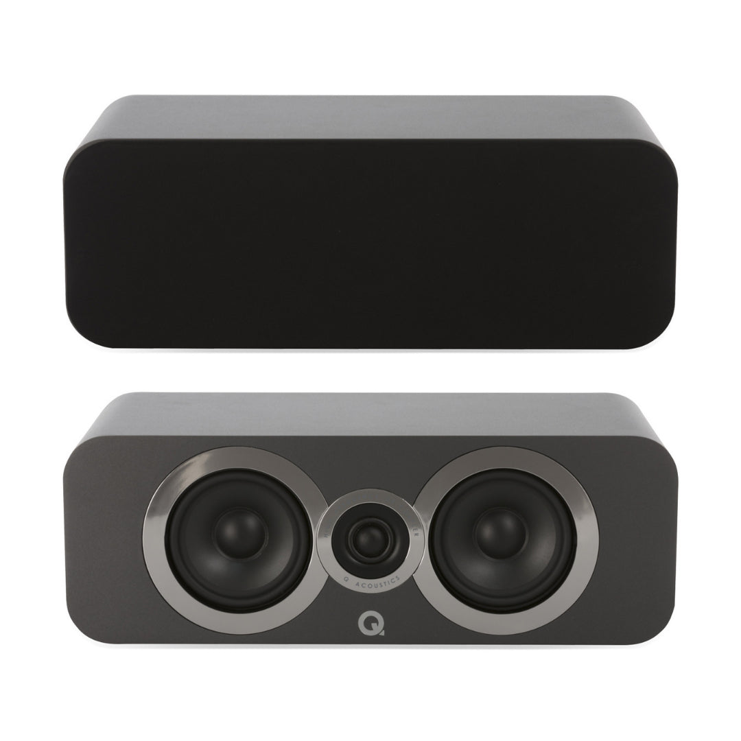 Q Acoustics 3090Ci Premium Center Channel Speaker - High-Quality Home Theater Audio for Movies, Music & Gaming