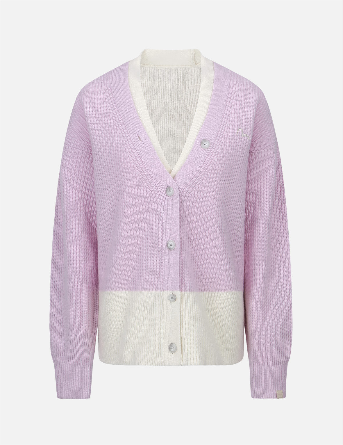 Stylish 2 in 1 Knitted Cardigan with Logo Embroidery - Perfect for Office Wear & Casual Outfits | Women's Fashion Sweater