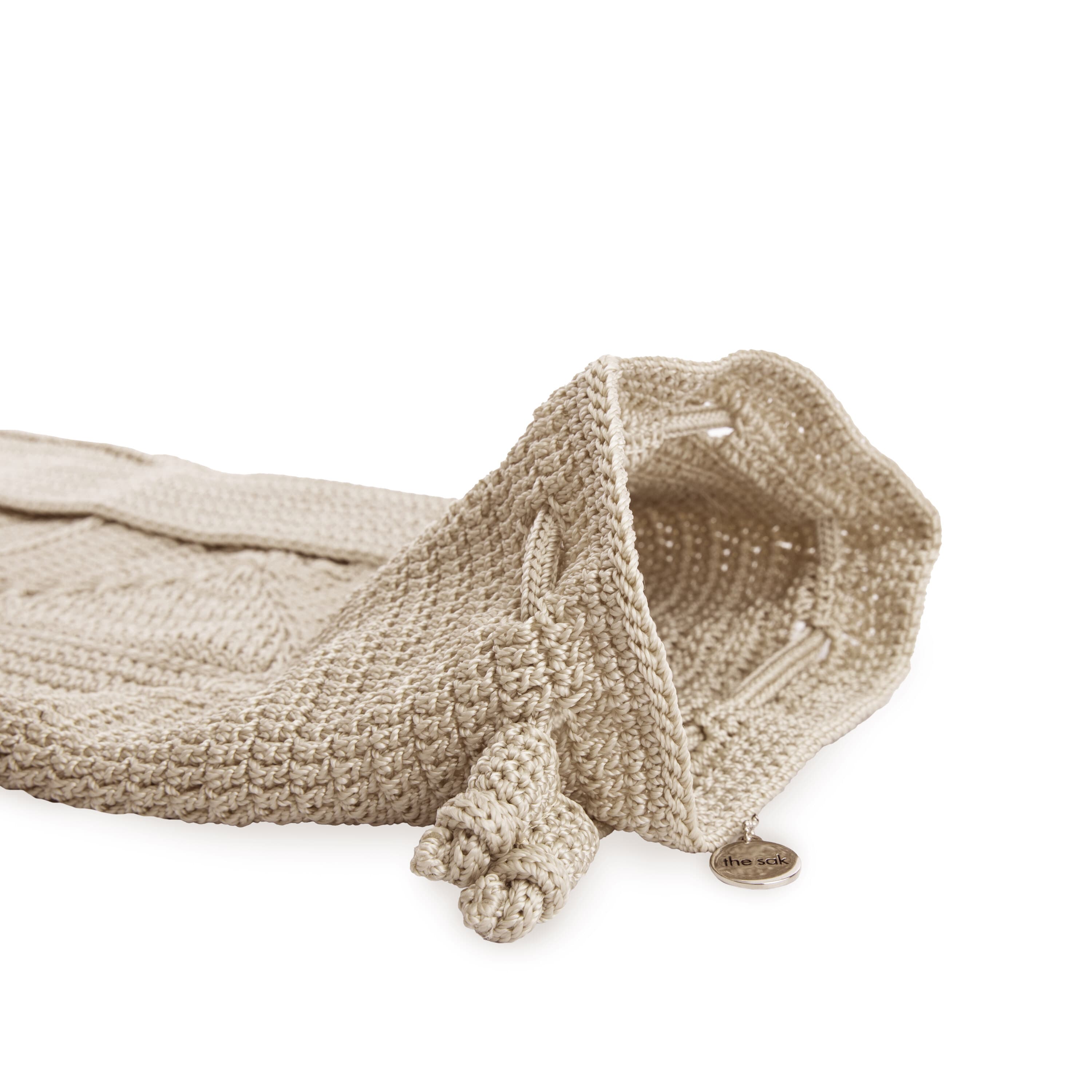 Handmade Crochet Yoga Mat Bag - Eco-Friendly & Stylish Ecru Patch Design - Perfect for Yoga, Pilates, Gym & Travel Accessories
