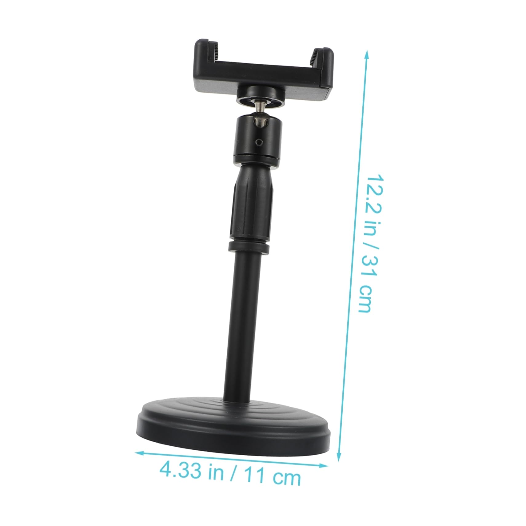 Upgraded Housoutil Retractable Phone Stand Holder - Adjustable & Sturdy for iPhone, Samsung, Android - Perfect for Desk, Bed, Car, Video Calls & Hands-Free Viewing