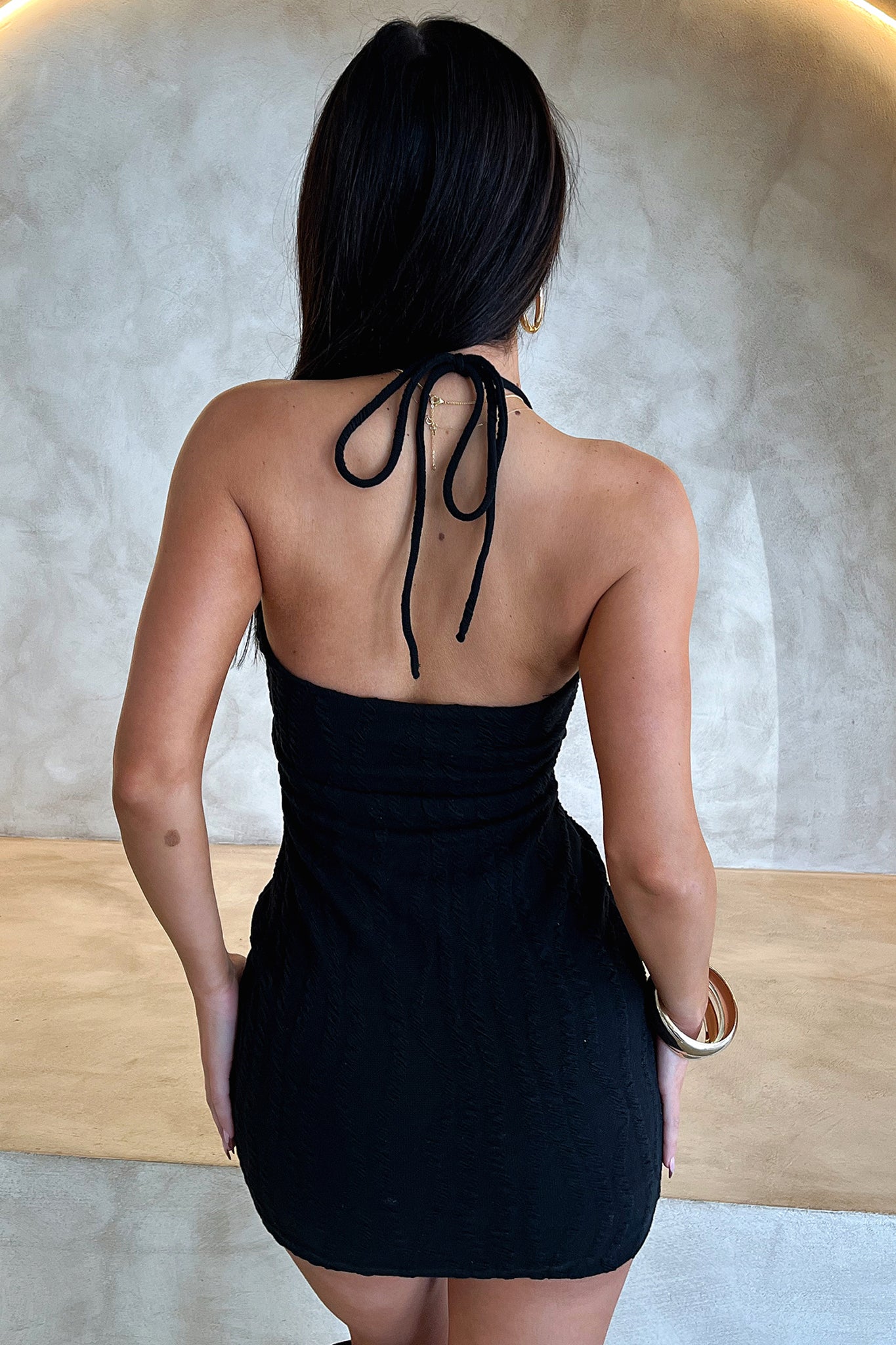 Amina Black Dress - Elegant Women's Casual & Party Wear for Any Occasion