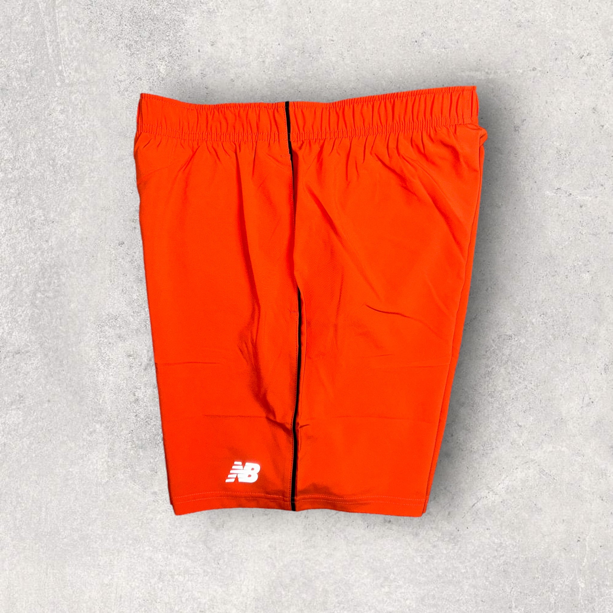 New Balance Orange T-Shirt & Shorts Set for Men - Athletic Comfort Wear for Running, Gym, and Casual Outfits