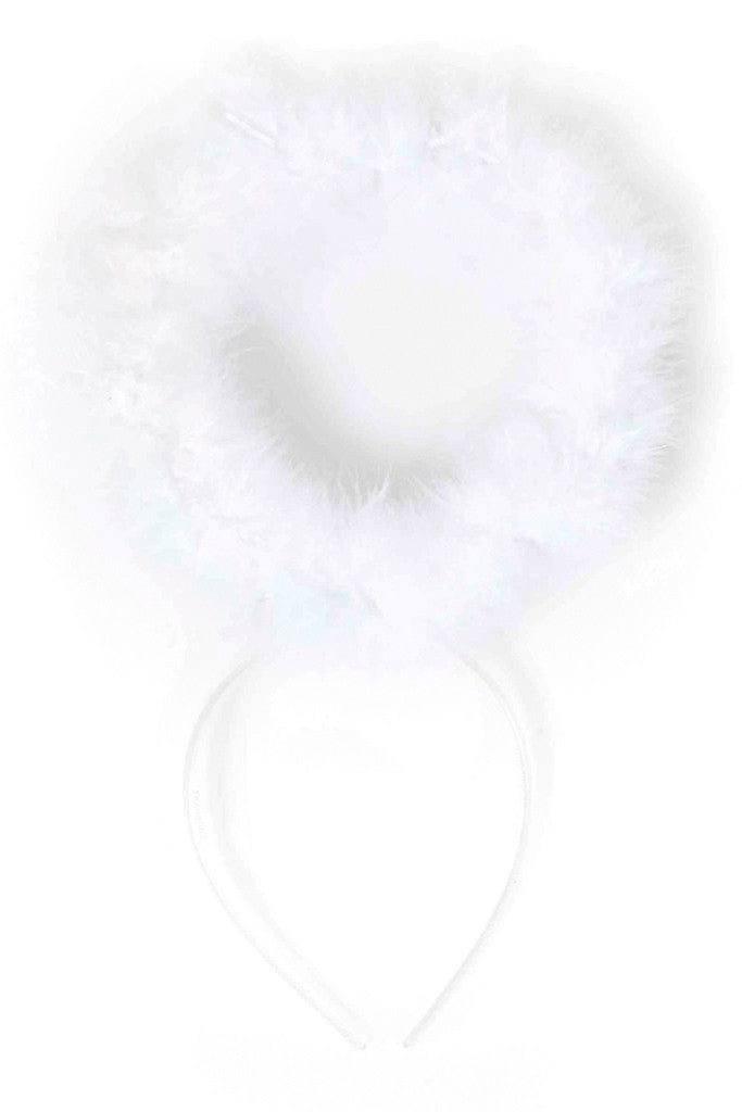 Marabou Halo Hair Accessories - Stylish Hair Clips & Barrettes for Women & Girls | Perfect for Parties, Weddings & Everyday Wear