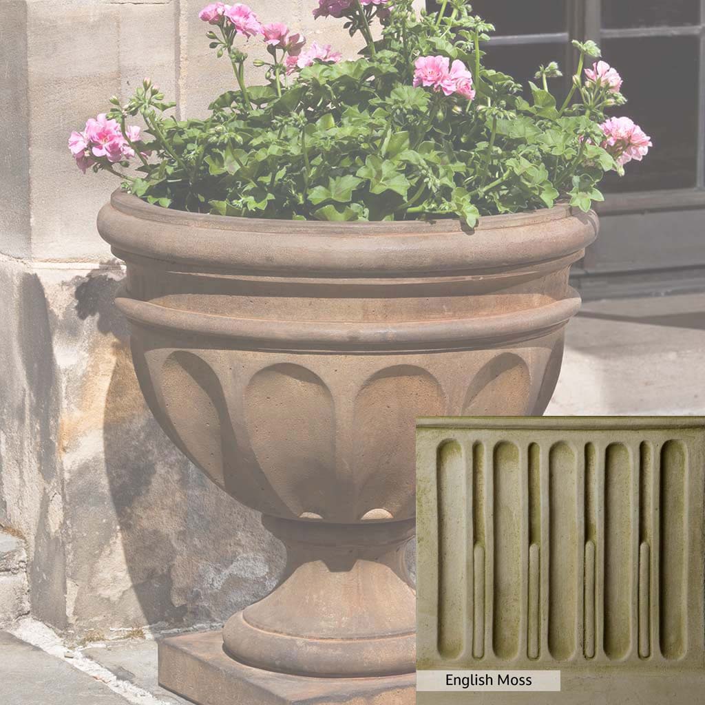 Campania International Augusta Urn - Elegant Outdoor Garden Urn for Flowers, Plants & Decor | Perfect for Patio, Porch, Cemetery & Memorial Displays