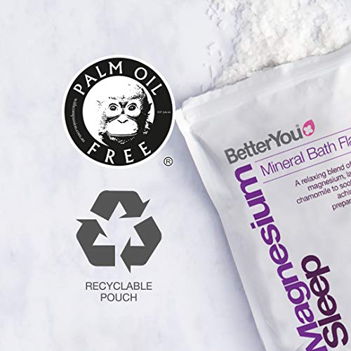 BetterYou Magnesium Sleep Flakes - 1 Pack | Natural Sleep Aid & Muscle Relaxation | Perfect for Nighttime Relaxation & Stress Relief