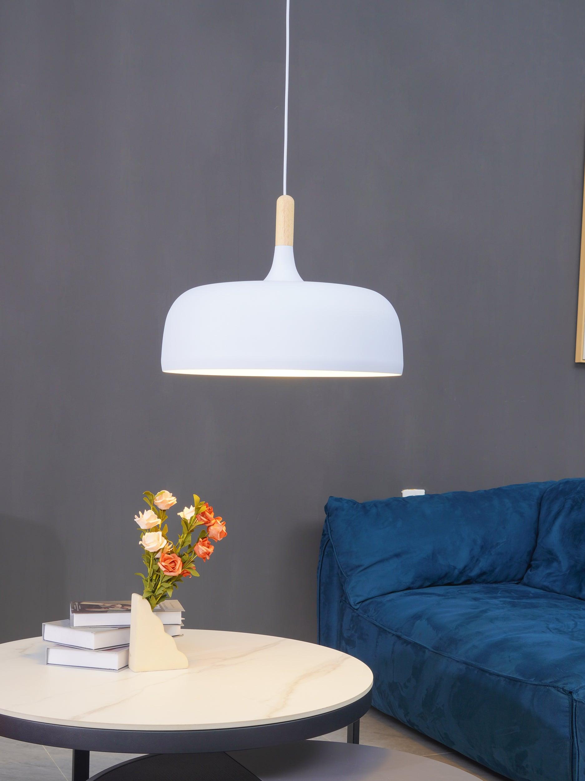 Stylish Acorn Pendant Light Fixture - Modern Hanging Ceiling Lamp for Kitchen Island, Dining Room & Bedroom Decor