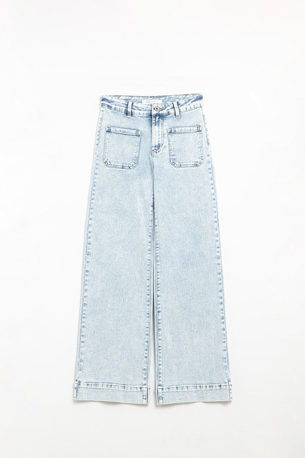 Stylish Wide Leg Jean Clair with Pockets - Perfect for Casual Outings, Work, and Everyday Comfort