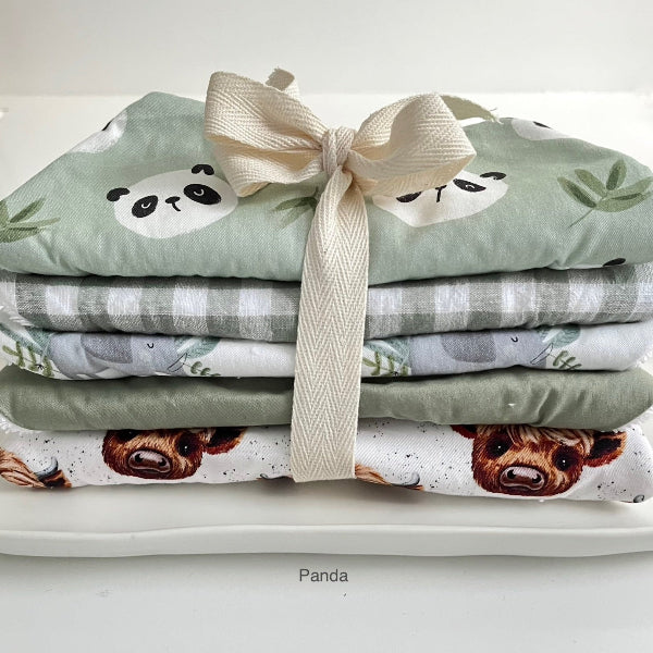 5-Pack Baby Dribble Bibs - Soft Absorbent Drool Bibs for Infants & Toddlers - Perfect for Feeding, Teething, and Everyday Use