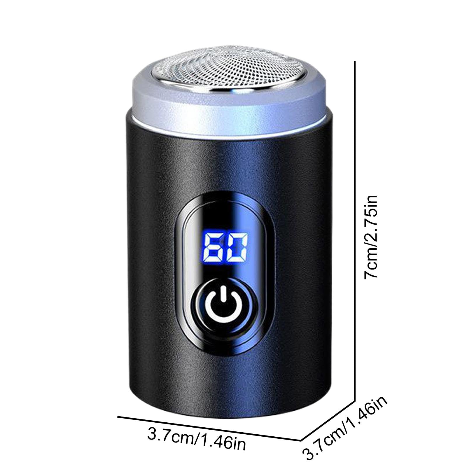 Professional Rechargeable Electric Shaver for Men - Cordless Beard Trimmer with Travel Case, Smooth Face Shaving for Home & Travel Use - Perfect Gift for Dad & Groom
