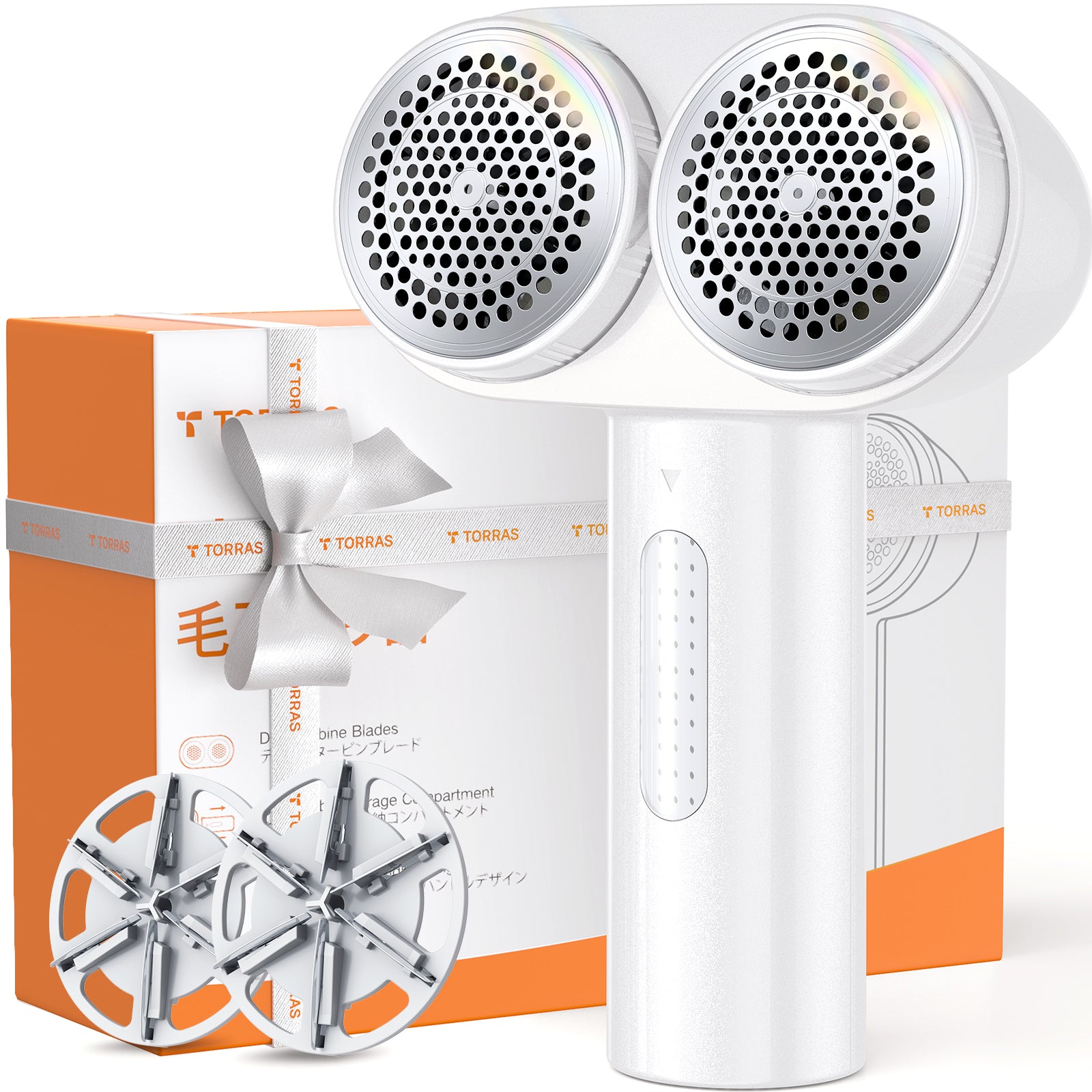Premium Dual Fabric Shaver & Lint Remover - Effortlessly Remove Pills & Fuzz from Clothes, Sweaters, Blankets & More | Perfect for Home, Travel & Professional Use