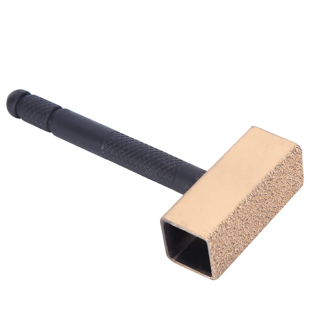 Portable Grinding Stone Dresser - Anti-Slip Handle Wheel Abrasive Dressing Tool for Metal, Concrete & Woodworking (Large 101302) - Perfect for Workshop, Construction & DIY Projects