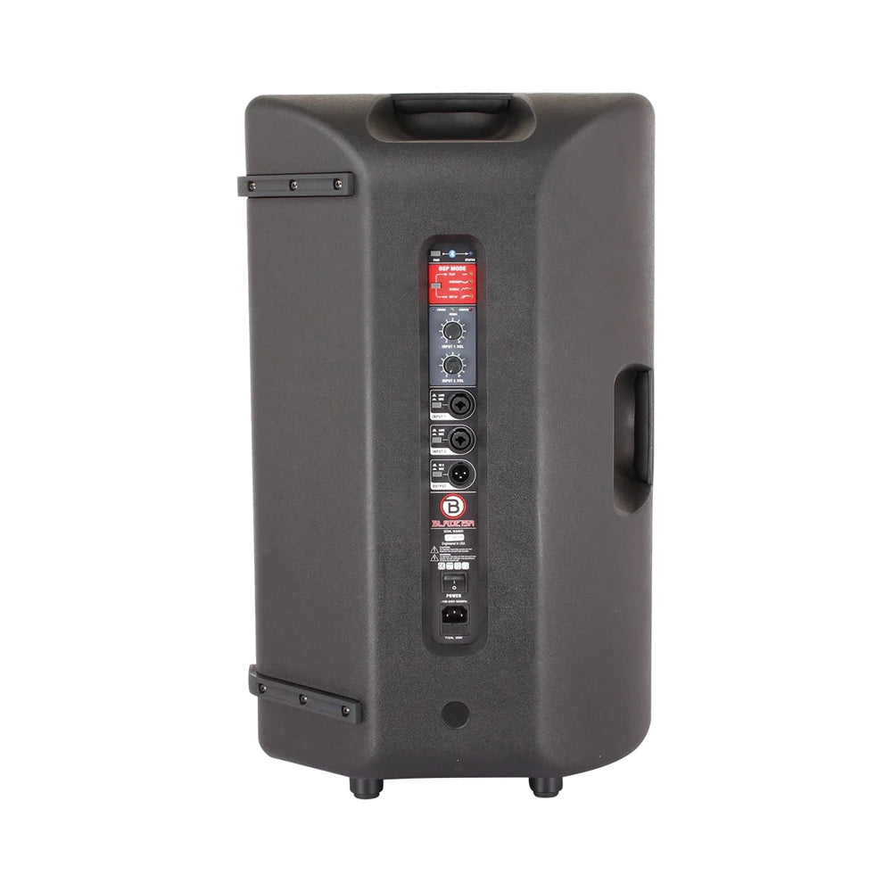 Blastking BLADE15A 15 Inch 1000W Active PA Speaker with DSP Processor - Perfect for Live Music, DJ Performances, and Outdoor Events
