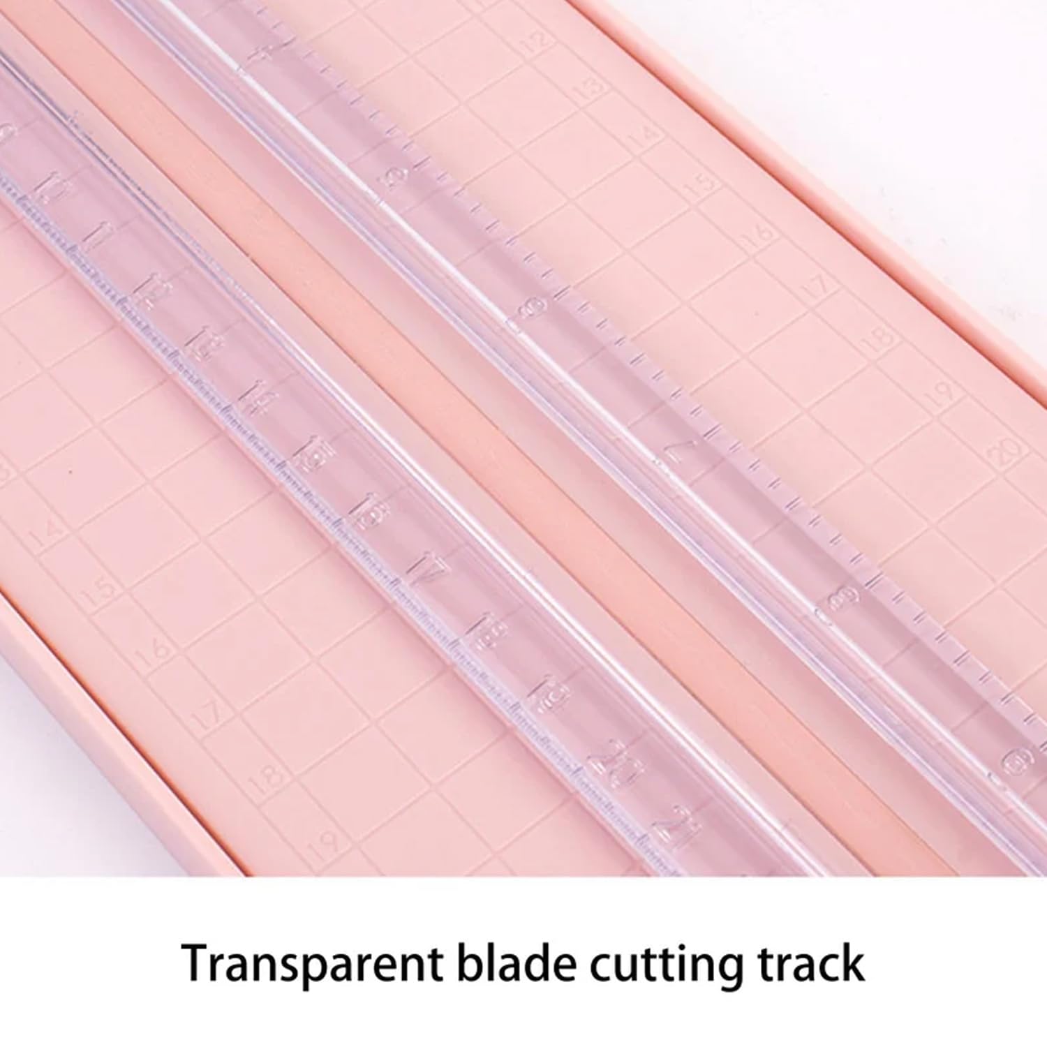 Sunnytastic 12-in-1 Paper Edge Cutter - Multifunctional Scrapbooking Tool with Wavy & Decorative Shapes for DIY Cards, Photo Albums & Craft Projects (Pink, 2-Pack)